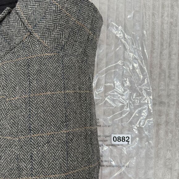 PrAna Convertible‎ Jacket Women's Medium Black Gray Insulated Caprise Parka Coat - Picture 8 of 8